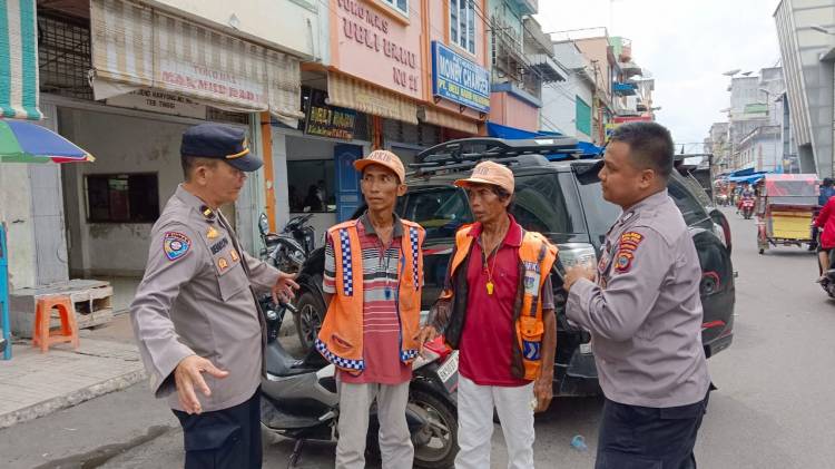 Untuk Pengaman Nataru, Polres Tebingtinggi Sambangi Warga Dalam Ops Lilin Toba