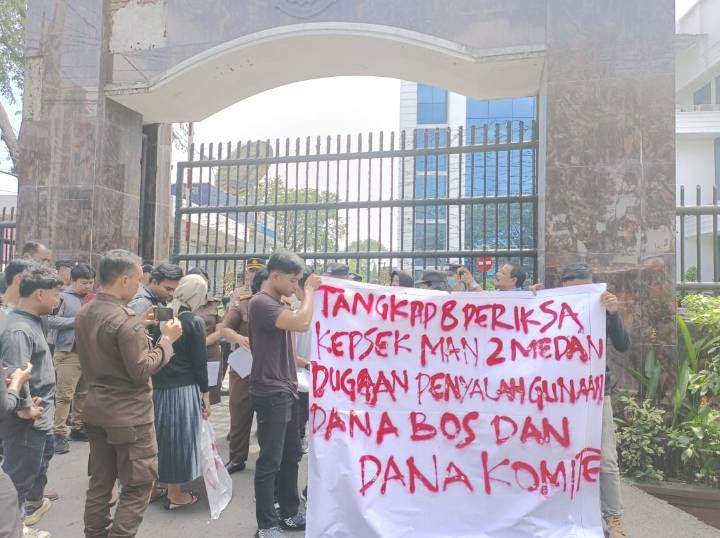 GMPET-SU Desak Kejaksaan Tinggi Panggil Dan Periksa Kepala Sekolah MAN 2 Medan