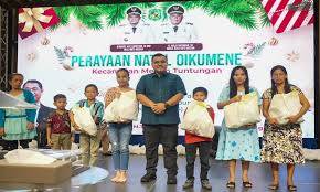 Perayaan Natal Oikumene Kecamatan Medan Tuntungan