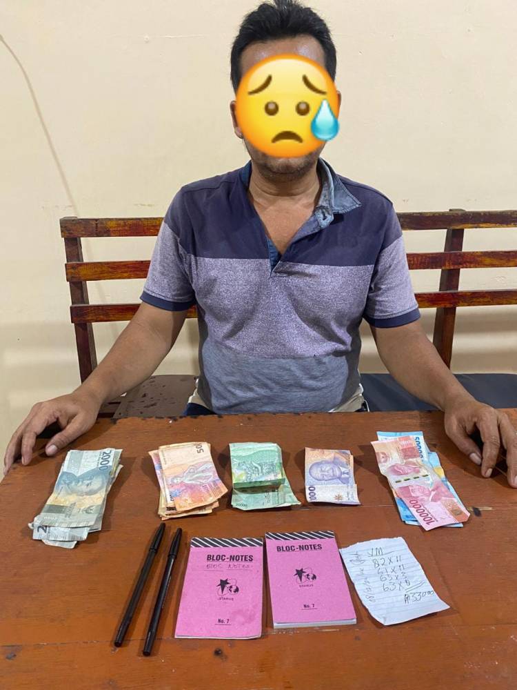 Polsek Bosar Maligas Ungkap Praktik Perjudian Togel