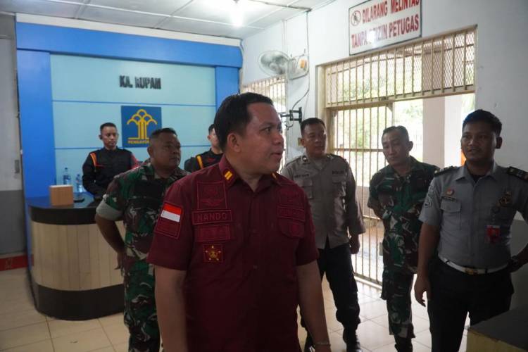 Kontrol Rutan Medan Bersama TNI & Polri, Ka KPR Pastikan Pengamanan Jelang Pergantian Tahun