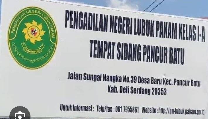 PN Lubukpakam Sidangkan Pelempar Molotov ke Rumah Wartawan