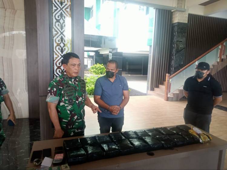 20 Kg Sabu Berhasil Diamankan Denintel Kodam I/BB dan Ditresnarkoba Polda Sumatera Utara