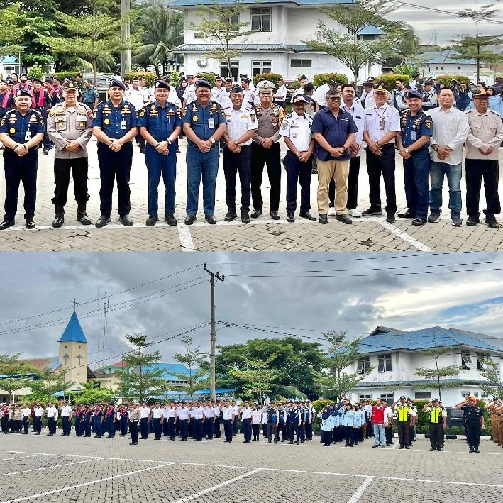 PT Pelindo Regional 1 Belawan Hadiri Apel Kesiapan Posko Penyelenggaraan Angkutan Laut Natal 2024 dan Tahun Baru