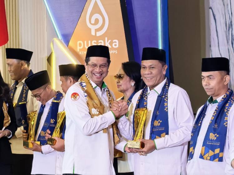 Kanwil Kemenag Sumut Raih Penghargaan Humas Kemenag Award Kualifikasi Informatif