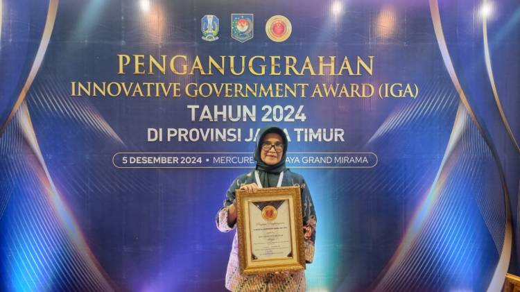 Walikota siantar  dr Susanti Terima Penghargaan Ajang IGA 2024 Kategori Daerah Sumut