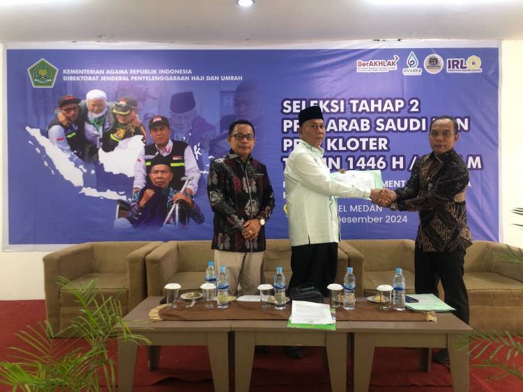 Kakanwil Kemenagsu : Menjadi Petugas Haji Merupakan Panggilan Allah Swt