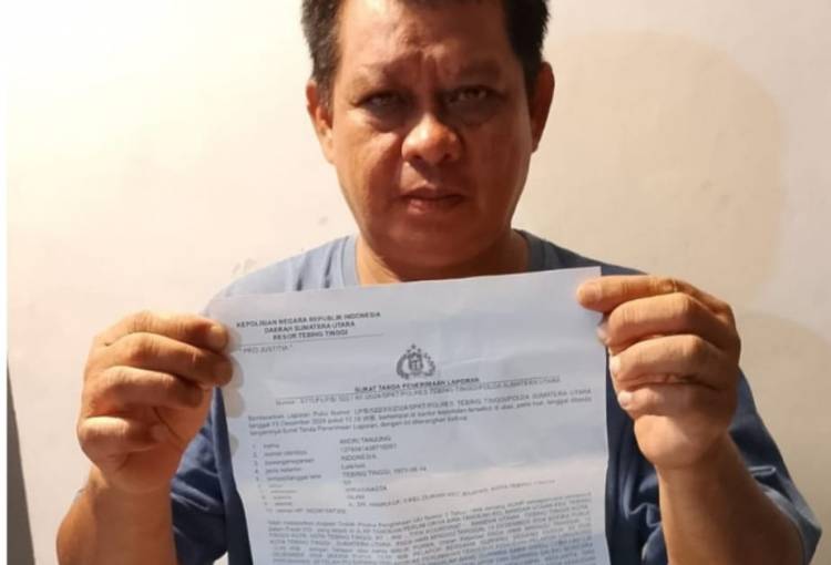 Anggota Dewan Dilaporkan Dugaan Pasal Penghinaan ke Polres Tebingtinggi 3
