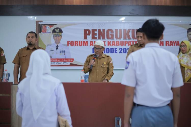Pengurus Forum Anak Nagan Raya Periode 2024-2026 Resmi Dikukuhkan