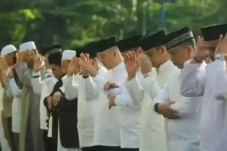 Pemko Medan Gelar Salat Idul Adha di Lapangan Merdeka Medan