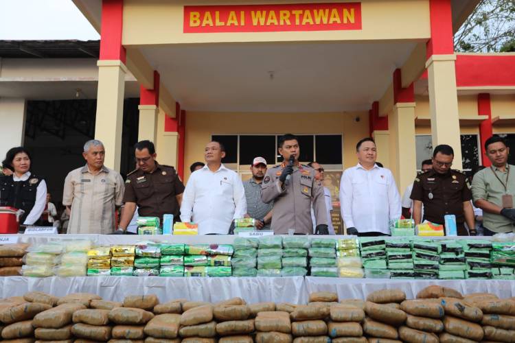 Dua  juta orang diselamatkam Polda Sumut akibat peredaran Narkotika
