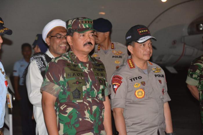 Panglima TNI dan Kapolri Kunjungan Kerja ke Jayapura