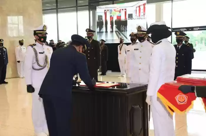 Sebanyak 208 Perwira Prajurit Karier TNI di Lantik Panglima TNI 