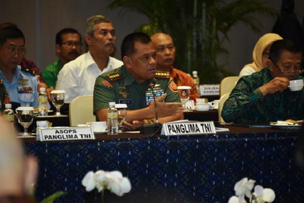 Panglima TNI Ikuti Rakor Persiapan IMF-WBG di Bali   