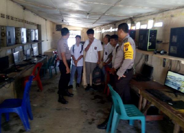 Razia Kasih Sayang Polsek Perdagangan