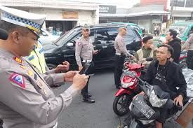 Pengendara Gunakan Kenalpot Bising, Operasi Toba Bertindak