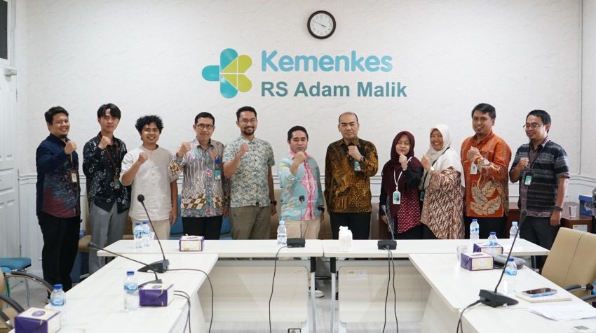Stranas PK Tinjau Implementasi Rekam Medis Elektronik di RS Adam Malik