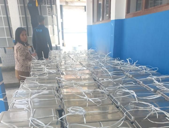 SMPN 2 Berastagi Dapat Makan Bergizi Gratis dari Pemerintah Pusat