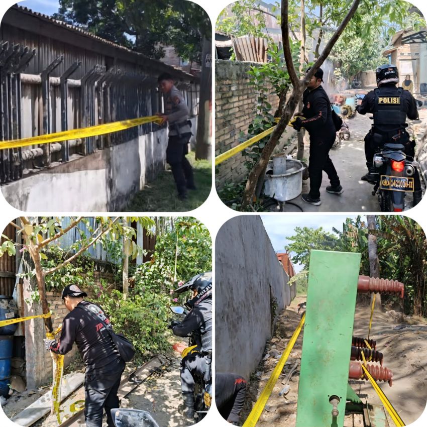 Polda Sumut Pasang Police Line di Lokasi Penjarahan Massal PT ARB