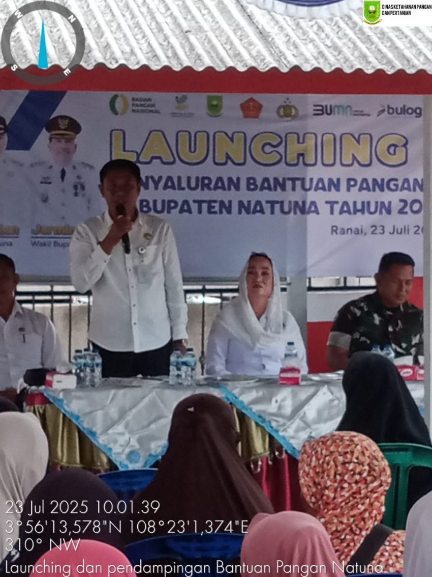 TNI dan Perum Bulog Gelar Program Bahan Pangan Murah di Koramil 01/Ranai