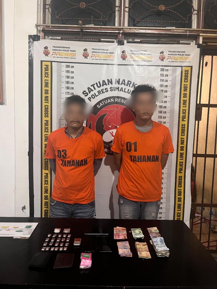 Sat Narkoba Polres Simalungun Bongkar Jaringan Sabu 10,85 Gram di Perumnas Batu VI