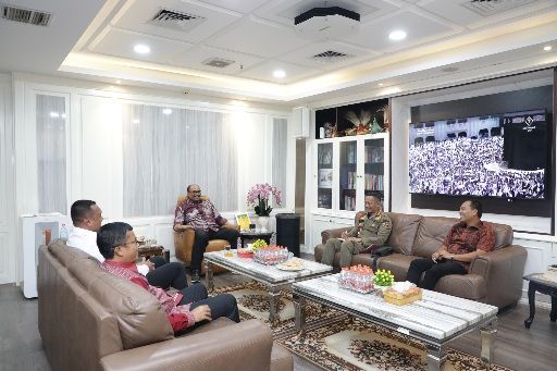 Tanggulangi Bahaya Kebakaran, Pemkab Toba Koordinasi dengan Dirjend Adwil Kemendagri