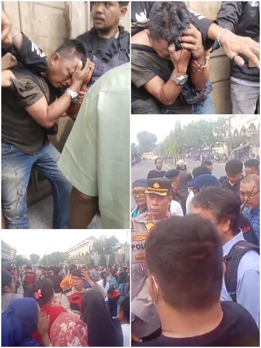 Seribuan Warga Turun ke Jalan, Hadang Eksekusi Pengosongan Lahan di Medan Deli