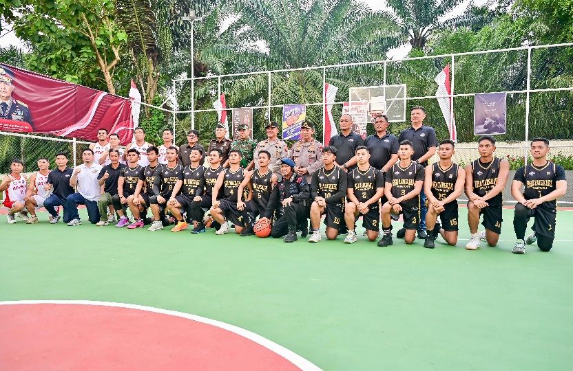 Team Basket Bhayangkara Polda Sumut Siap Berlaga di Kapolri Cup 2025