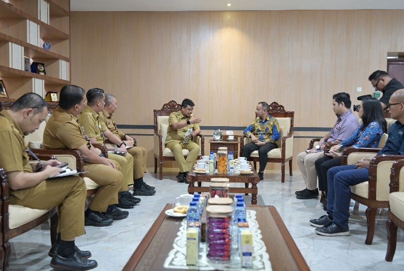 Gubernur Bobby Nasution Bersama Ombudsman Sumut Bahas Pelayanan Kesehatan, Pendidikan, dan Publik