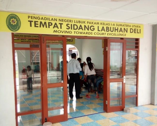 Jaksa Penuntut Umum Cabjari Deliserdang di Labuhan Deli Bungkam Saat Konfirmasi Wartawan