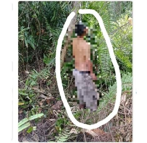 Isteri Temukan Suami Gantung Diri Di Pohon Waru