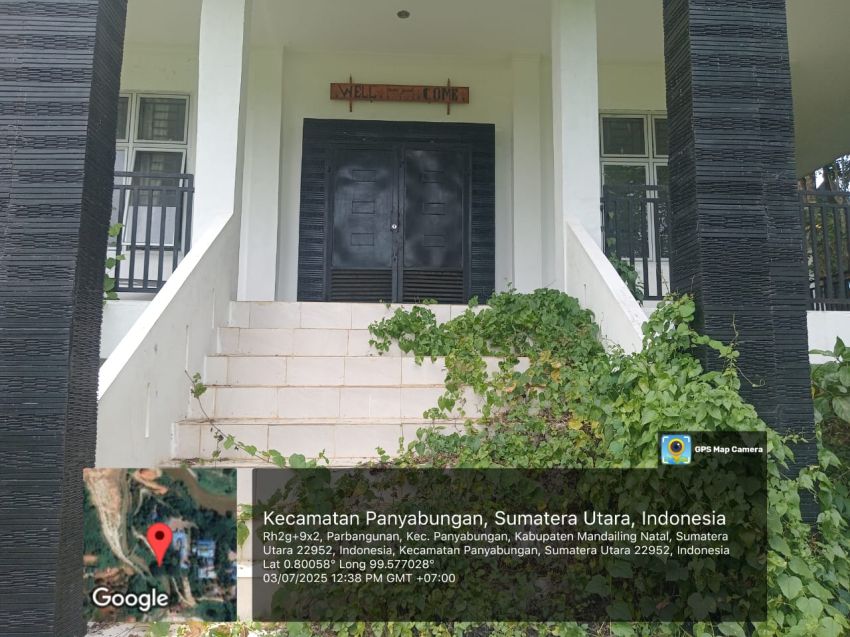 Gedung "Hantu" di Belakang Dinas Pendidikan Mandailing Natal Terbengkalai Bertahun-tahun