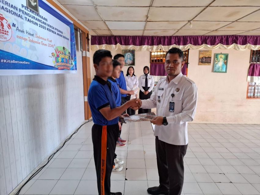 38 Anak Binaan Kembali ke Keluarga di Hari Peringatan Anak Nasional 2025