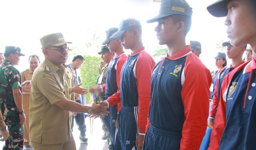 54 Siswa-Siswa Diklat Paskibraka di Simalungun, 2 Orang Lulus Seleksi Tingkat Provinsi Sumut