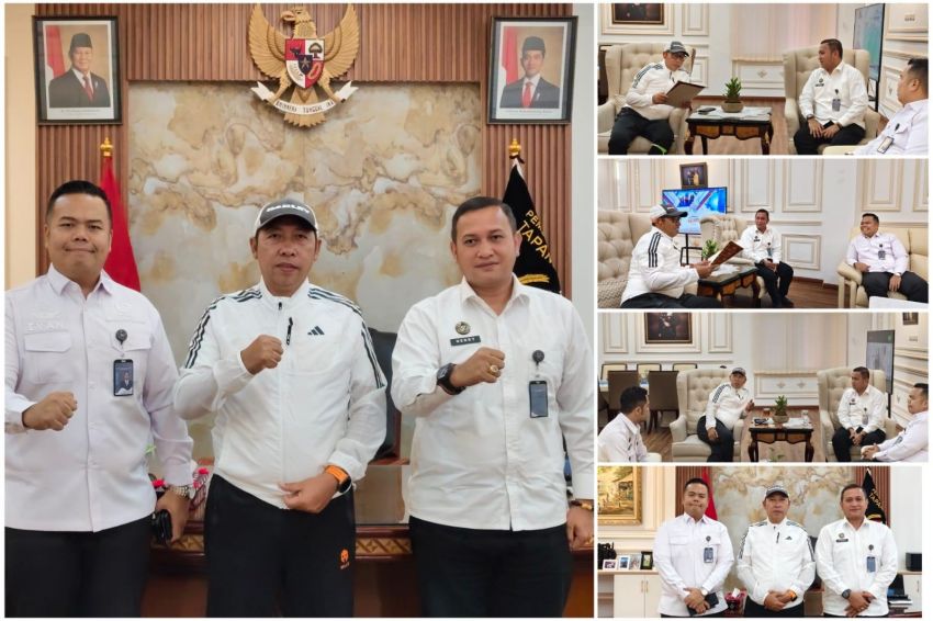 Karutan Tarutung Kunjungan ke Kantor Bupati Taput, Bahas Pelaksanaan Pemberian Remisi HUT RI ke-80