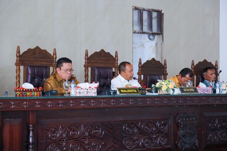 Wesly Rapat Paripurna VI TA 2025 Terkait Ranperda Pertanggungjawaban APBD 2024