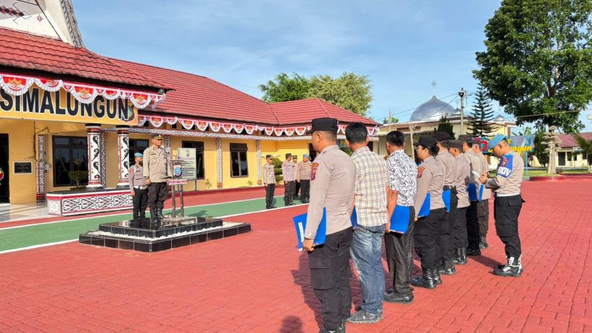 Polres Simalungun Perkuat Sinergitas Melalui Apel Pagi, Wujudkan Keamanan yang Menyentuh Hati Masyarakat