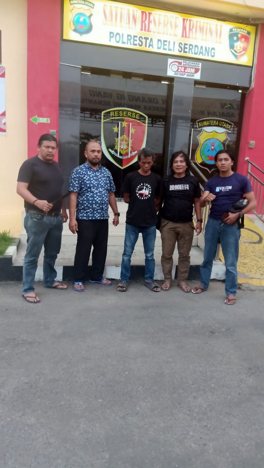Polresta Deli Serdang Tangkap Pelaku Penganiayaan