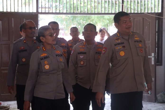 AKBP Sah Udur Sitinjak Sambut Irwasda Polda Sumut Cek SPPG Polres Pematangsiantar