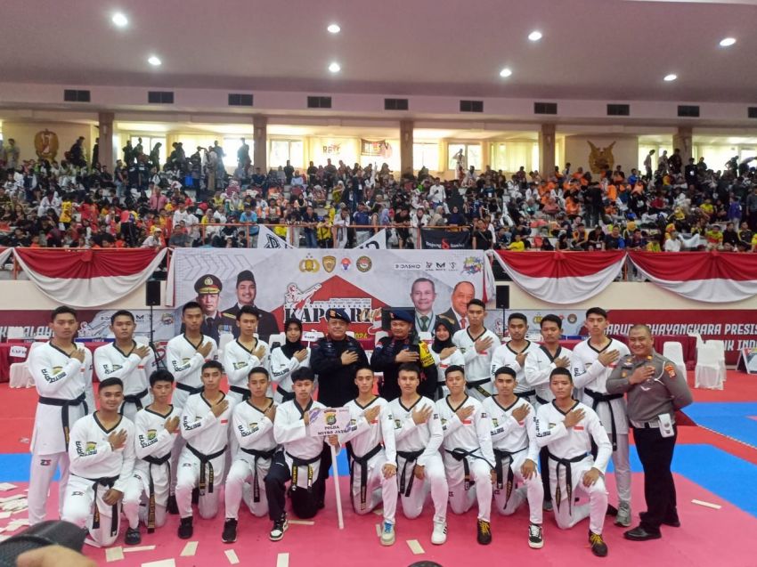 Polri Mengelar Pekan Olahraga Nasional Taekwondo Kapolri Cup Ke 6
