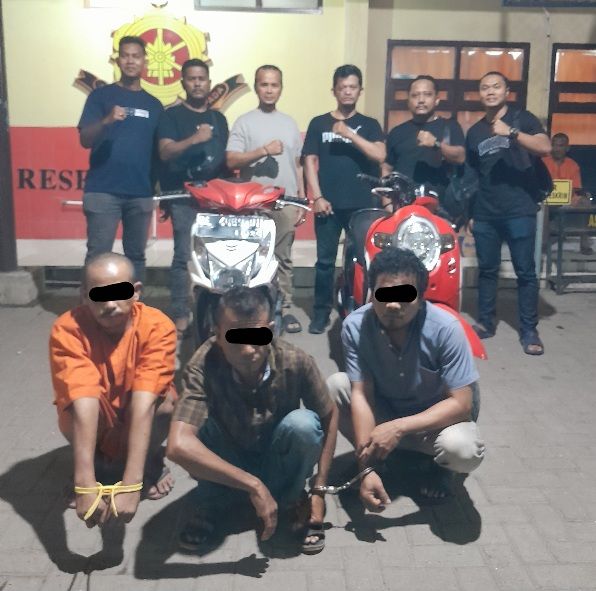 Polisi Ringkus Pelaku Curanmor , Motor Curian Dijual Ke Pidie dan Pijay