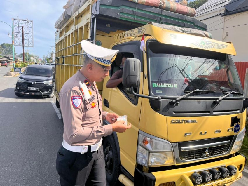 Polres Aceh Selatan Gencar Operasi Patuh Seulawah 2025