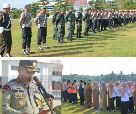 Polres Labusel Gelar Apel Pasukan Operasi Patuh Toba 2025, Kapolres : Tingkatkan Keselamatan Lalu Lintas