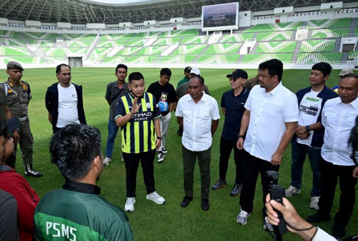 Bobby Nasution Tinjau Stadion Utama Sumut, Pastikan Siap untuk U-17 Timnas dan PSMS