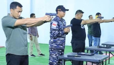 Jalin Sinergitas, Danlanal Tanjung Balai Asahan Bersilaturahmi ke Polres Labuhanbatu