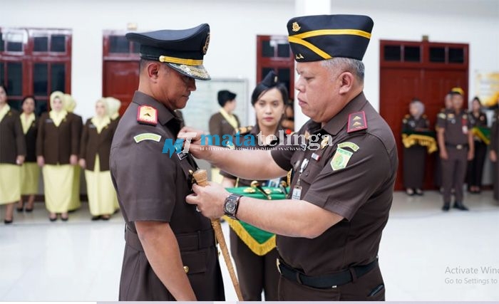 Kajati Sumut Harli Siregar Lantik 14 Pejabat, Berkerjalah Dengan Sepenuh Hati