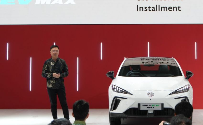 MG4 EV Max Diluncurkan di GIIAS, Kendaraan Listrik Rasa Lokal Cikarang