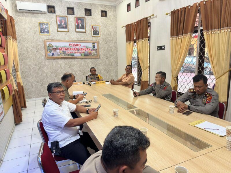 Kabag Ops Polres Simalungun Hadiri Anev Kamtibmas Secara Virtual, Evaluasi Diri