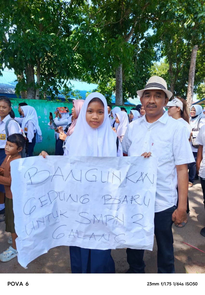 Polemik Selesai, Siswa SMP Negeri 2 Galang Sampaikan Terima Kasih ke Bupati dan Gubernur