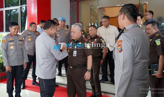 Jalin Silaturahmi, Kajati Sumut Harli Siregar Kunjungi Kapolda Sumut